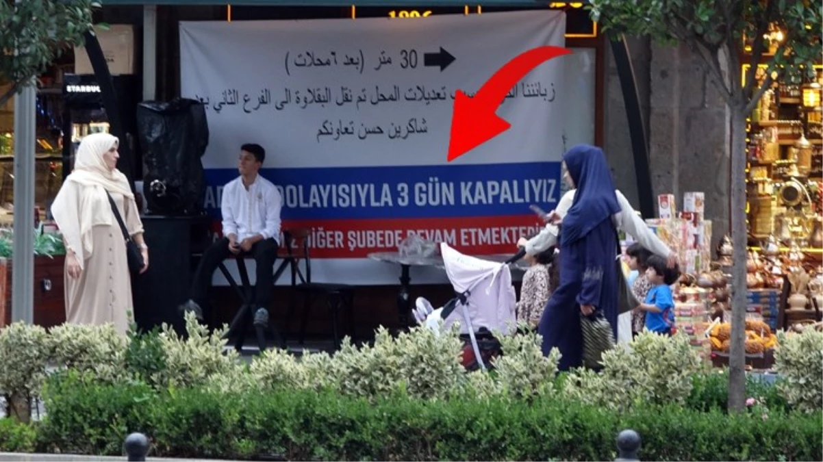 'Fahiş fiyat' mührünü 'tadilattayız' yazılı afişle kamufle ettiler