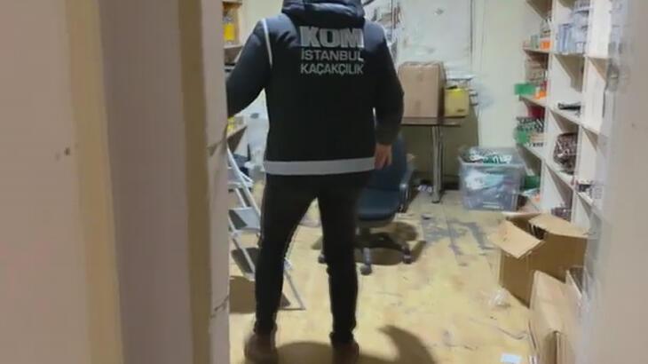 Fatih ve Bağcılar'da kaçak tütün operasyonu