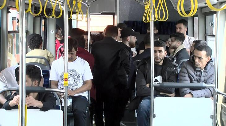 Fatih'te kaçak göçmen operasyonu! 200 kişi yakalandı