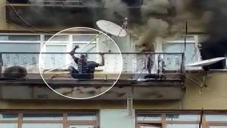 Fatih'te korku dolu anlar! Mahsur kalanlar kurtarıldı