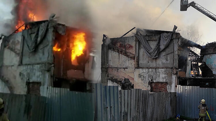 Fatih'te korkutan yangın! Bina kullanılmaz hale geldi