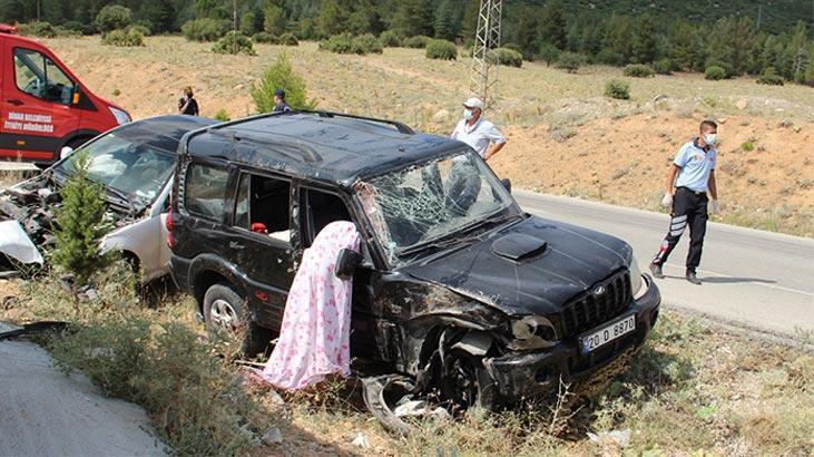 Feci kaza! Geriye bu görüntü kaldı