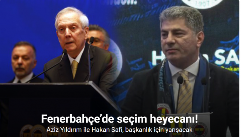 Fenerbahçe’de başkanlık seçimi hafta sonu yapılacak