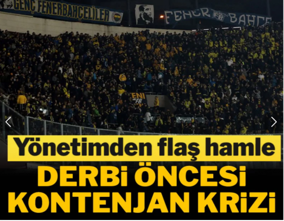 Fenerbahçe'de kontenjan krizi! Yönetimden flaş bilet kararı