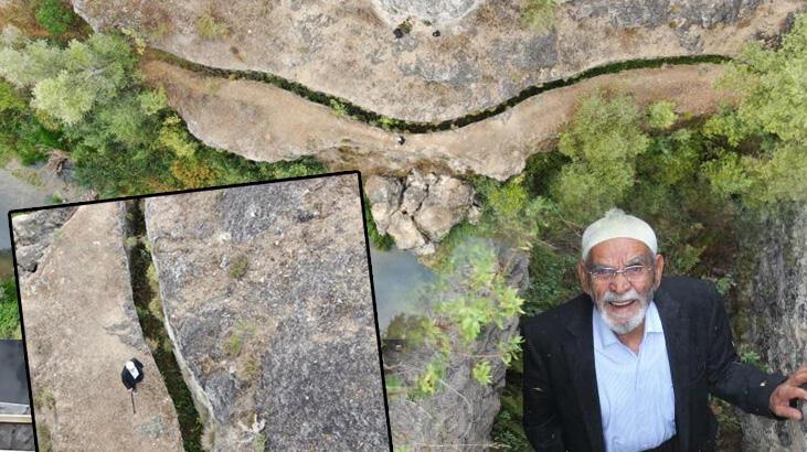 Ferhat gibi dağları deldi, 70 yıl sonra gidip eserini yeniden gördü