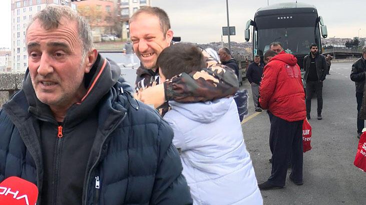 Feribottan kurtulan 26 Türk yolcu İstanbul'a geldi