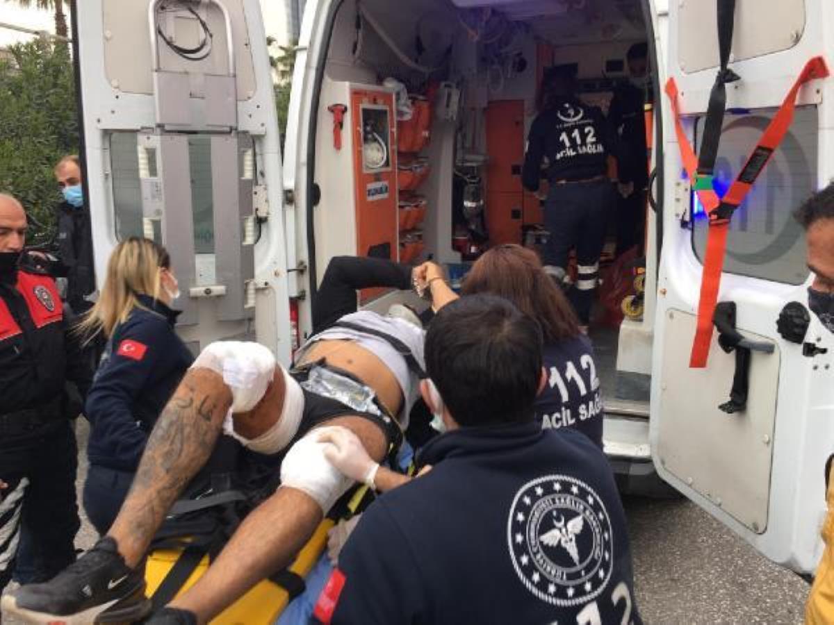 Fırsattan istifade edip polisten kaçan elleri kelepçeli şüpheli, vurularak yakalandı