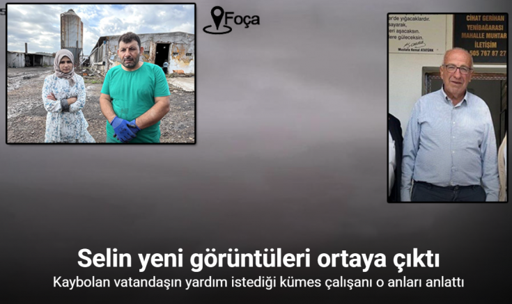 Foça’da yaşanan selin yeni görüntüleri ortaya çıktı