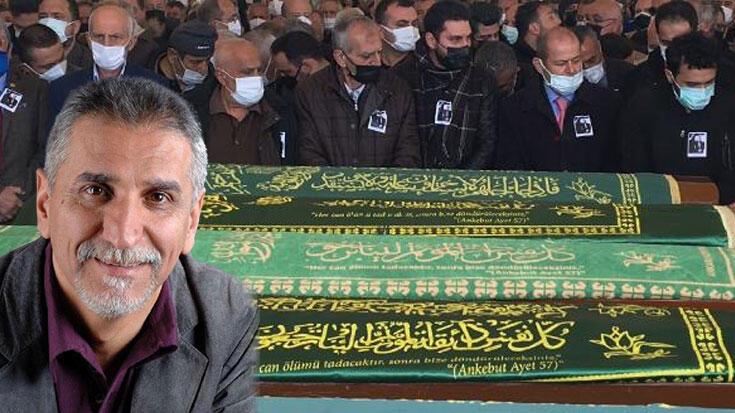 Gazeteci Nurettin Kurt, son yolculuğuna uğurlandı