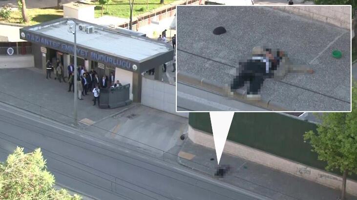 Gaziantep emniyeti önünde bir şüpheli vuruldu! Vali Gül'den flaş açıklama...