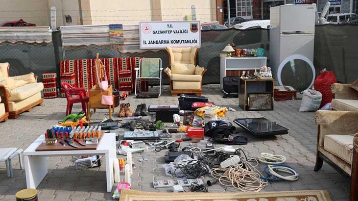Gaziantep'te hırsızlık şebekesine operasyon