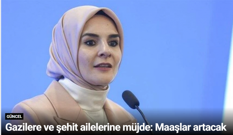 Gazilere ve şehit ailelerine müjde: Maaşlar artacak