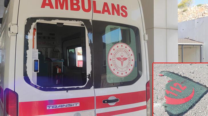 Geç geldiği iddiasıyla camını kırdığı ambulansla hastaneye kaldırıldı