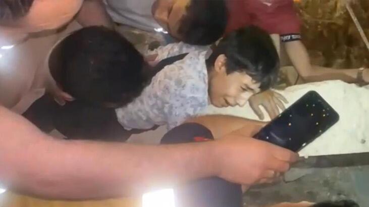 Gece yarısı 'imdat' sesleri bekçileri harekete geçirdi
