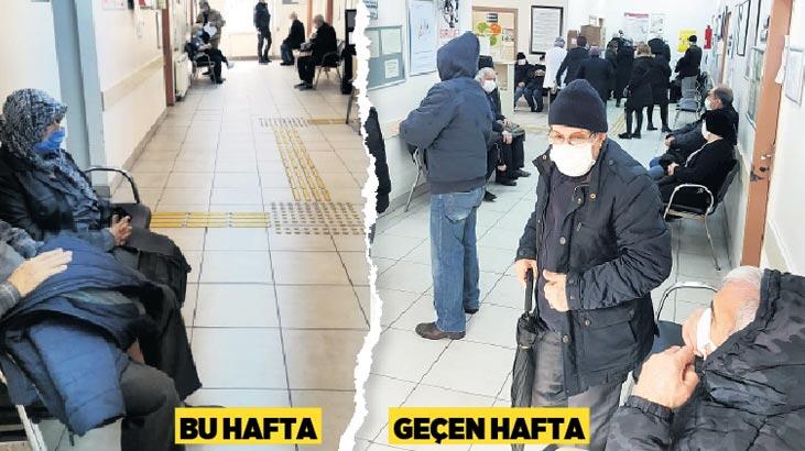 Geçen haftadaki görüntüden eser yok