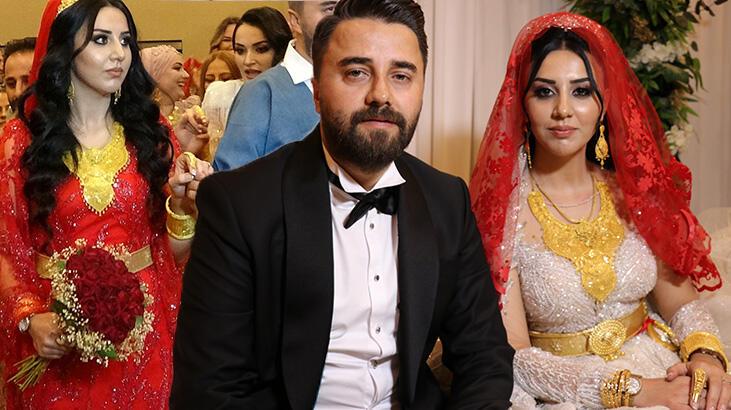 Gelin ve damada dudak uçuklatan takı! 2 bin kişi sıraya girdi