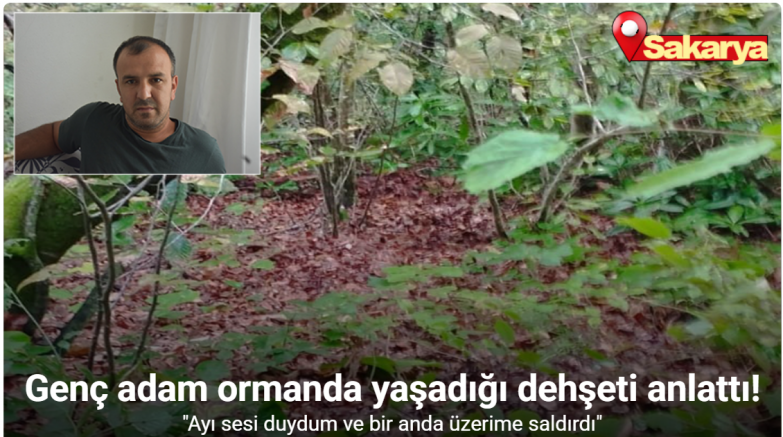 Genç adam ormanda yaşadığı dehşeti anlattı: