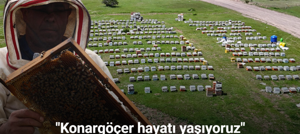 Gezgin arıcıların 4 aylık zorlu mesaisi başladı