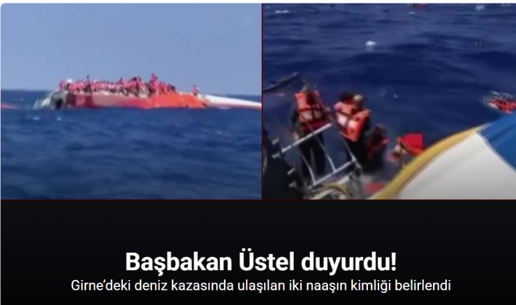 Girne’deki deniz kazasında ulaşılan iki naaşın kimliği belirlendi