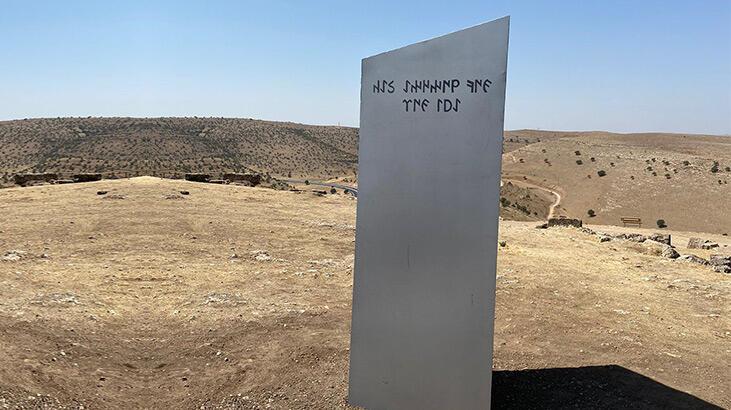 'Gizemli monolit' bu kez Zerzevan'da ortaya çıktı