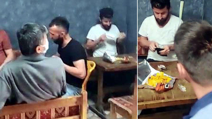 Gizli bölmede basıldılar! 10 kişiye ceza yağdı