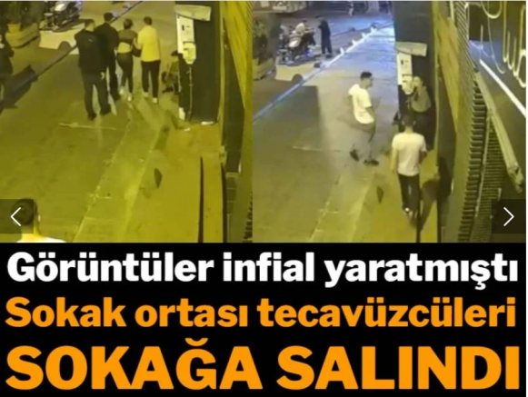Görüntüler infial yaratmıştı: Sokak ortası tecavüzcüleri sokağa salındı