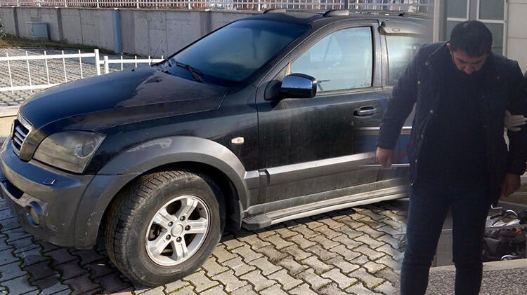 Gözüne kestirdiği cipi çalmak için 1 ay plan yaptı!