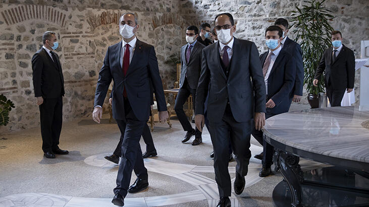 Gül ve Kalın, azınlık cemaatlerinin temsilcileriyle buluştu