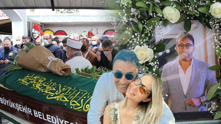 Gülçin Ergül'ün kazada ölen sevgilisi son yolculuğuna uğurlandı