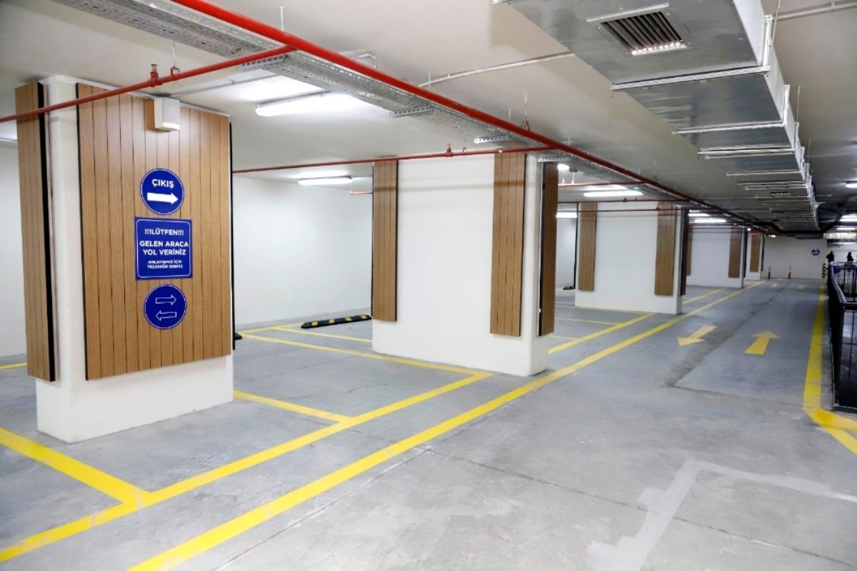 Gültepe'deki otopark yenilendi