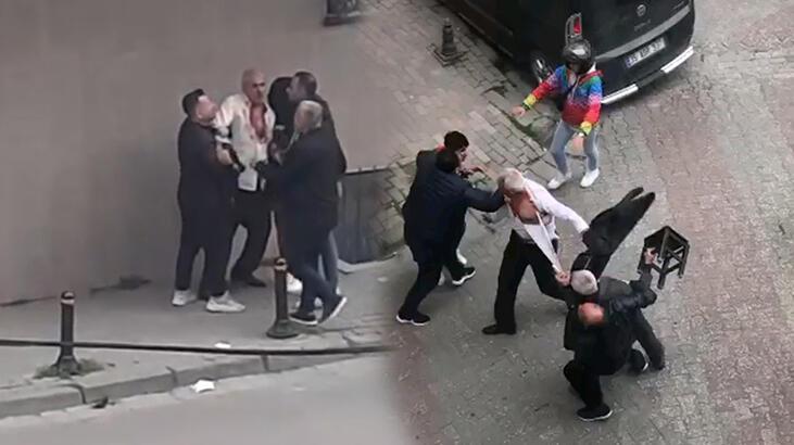 Güngören'de tabureli, bıçaklı ve sopalı kavga!