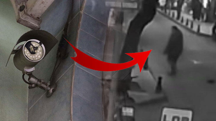 Güvenlik kameraları boyadı! Silahlı başından vurdu