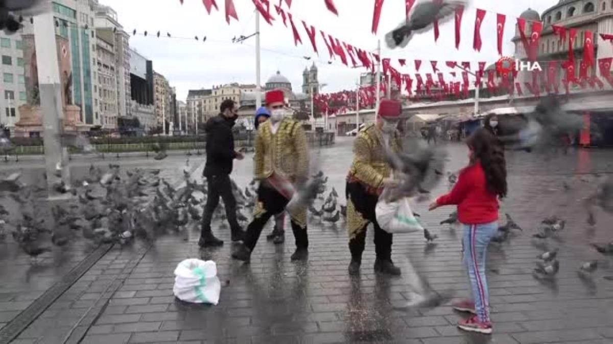 Güvercinlerin ağabeyi kısıtlama günlerinde kuşları unutmadı