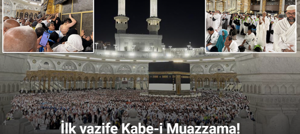 Hacı adayları akın akın Kabe-i Muazzama’ya koşuyor