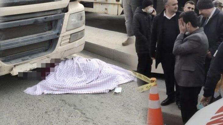 Hafriyat kamyonu dehşeti! 3 çocuk annesi kadın feci şekilde can verdi