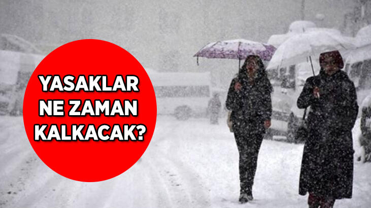 Hafta içi ve hafta sonu sokağa çıkma yasakları ne zaman kalkacak?