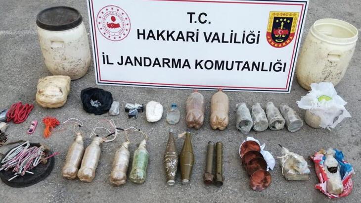 Hakkâri'de 6 örgüt mensubu yakalandı: Çok sayıda mühimmat ele geçirildi