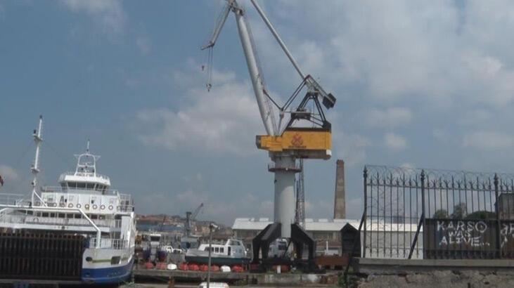Haliç Tersanesi'nde feci olay! 1 ölü, 1 yaralı
