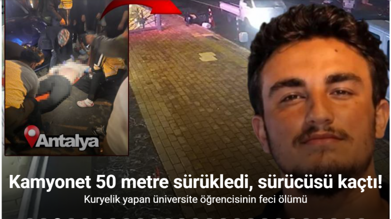 Harçlığını çıkarmak için kuryelik yapan üniversite öğrencisi kazada hayatını kaybetti