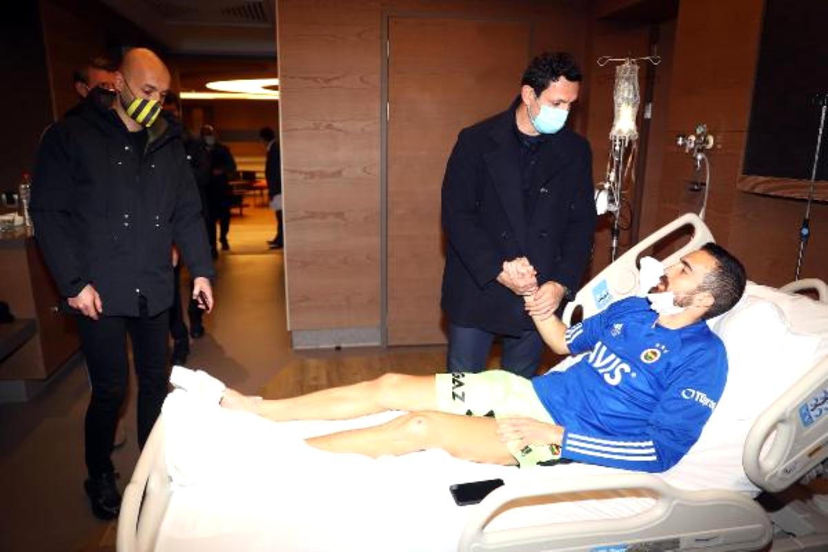 Harun Tekin'e moral ziyareti