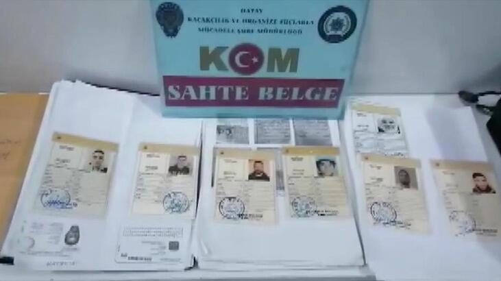 Hatay'da sahte geçici koruma kimlik belgesi düzenleyenler yakalandı