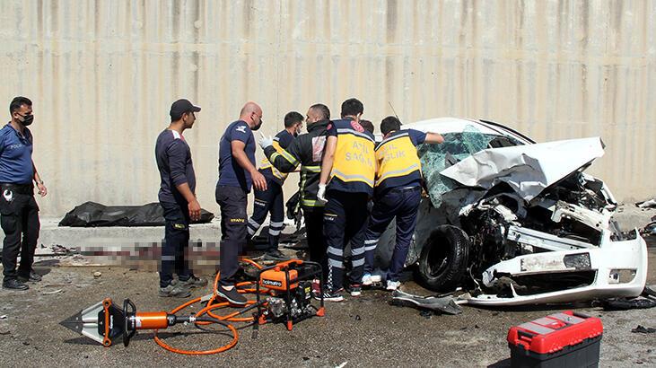 Hatay'da trafik kazasında 3 kişi öldü, 4 kişi yaralandı