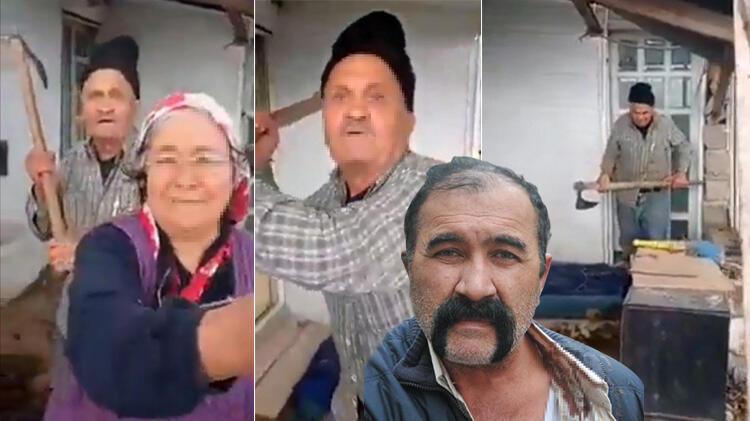 Hayvansever emekli polise baltalı saldırı