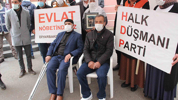 HDP önündeki evlat nöbetinde 499'uncu gün! Aile sayısı 188 oldu