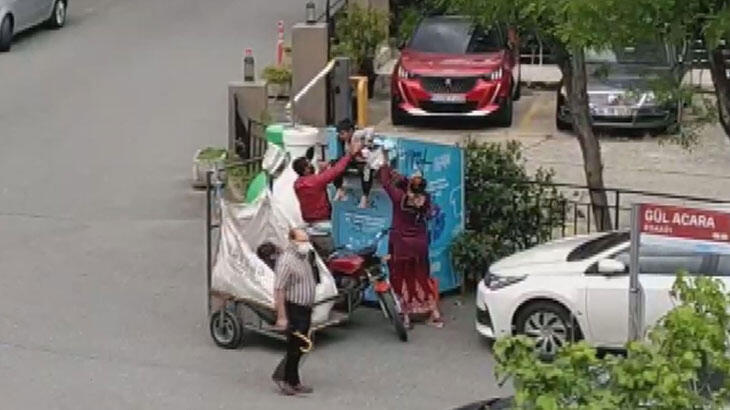 Hiç kimseye aldırmadılar! İstanbul'da 'pes' dedirten görüntü