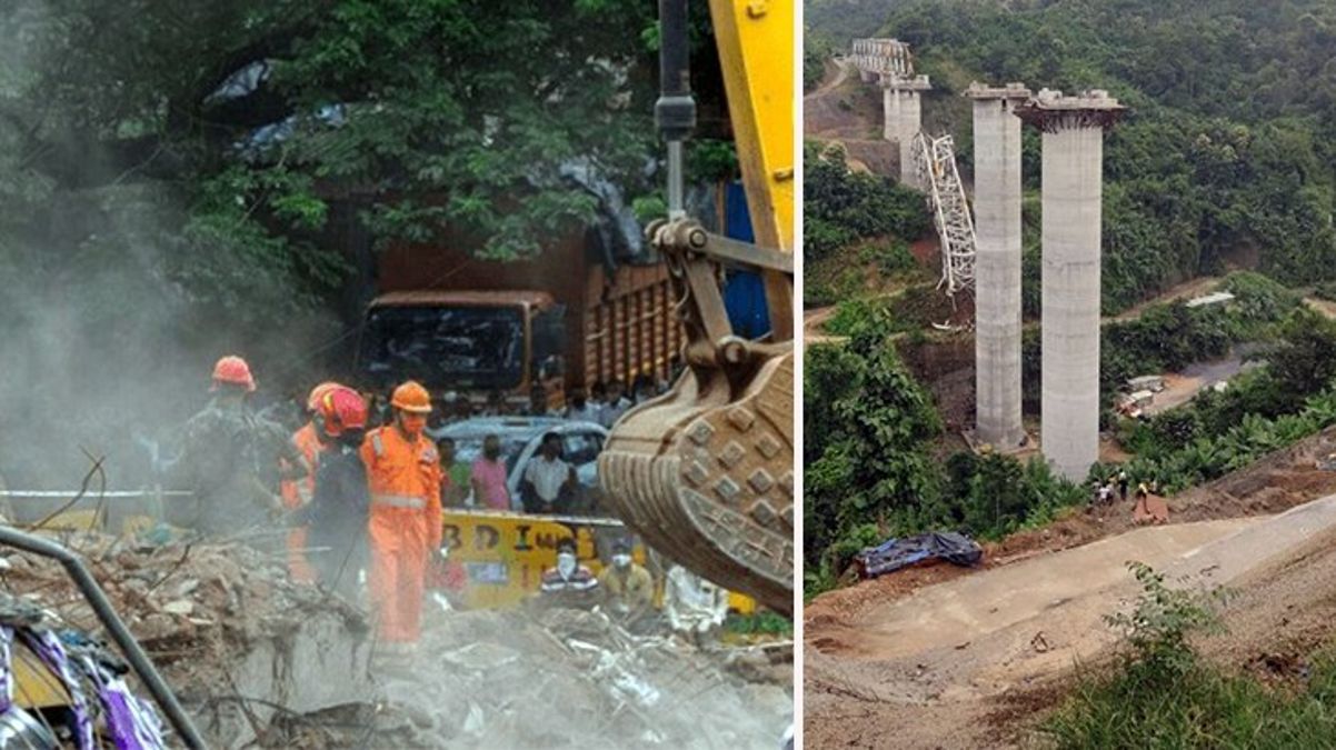 Hindistan'da inşaat halindeki demir yolu köprüsü çöktü: 26 kişi hayatını kaybetti