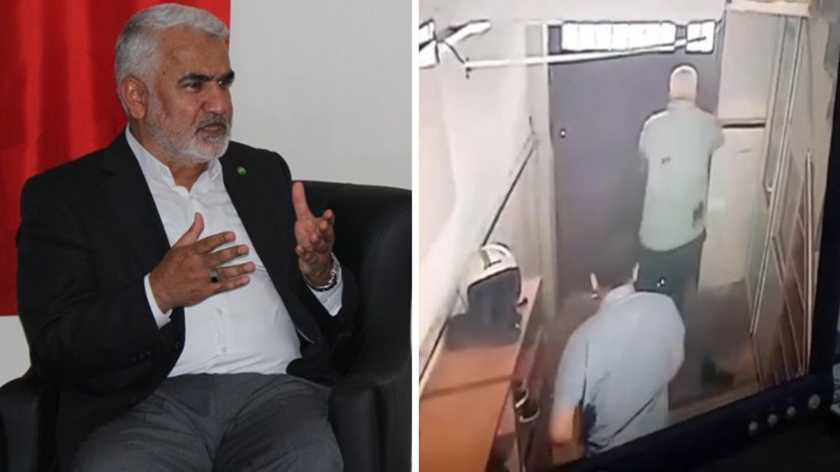 HÜDA PAR Genel Başkanı Yapıcıoğlu, saldırının olduğu il başkanlığına giderek meydan okudu