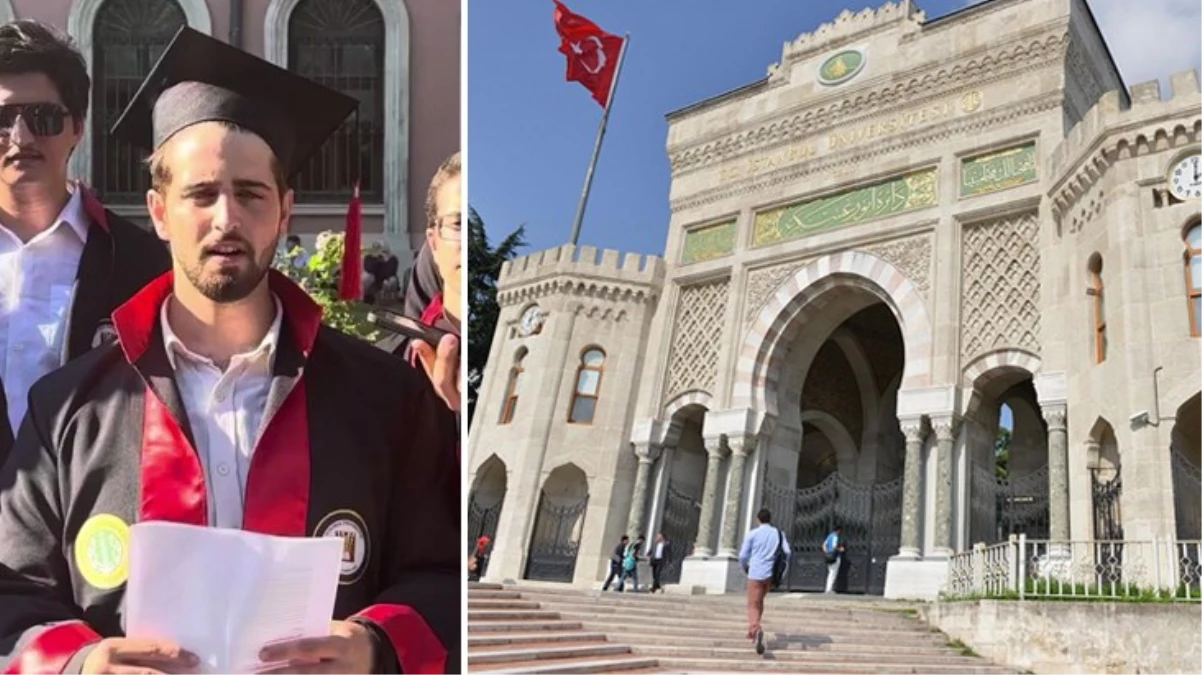 Hukuk birincisi kendisine söz hakkı verilmediğini iddia etmişti! İstanbul Üniversitesi'nden açıklama var