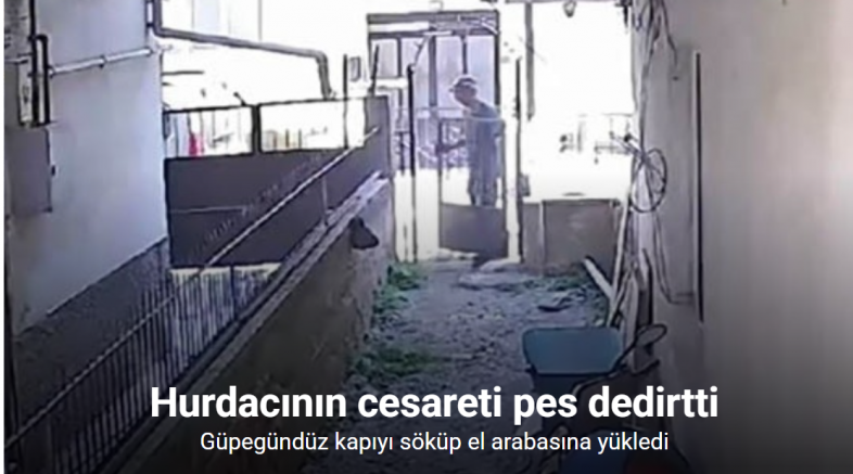 Hurdacının cesareti pes dedirtti