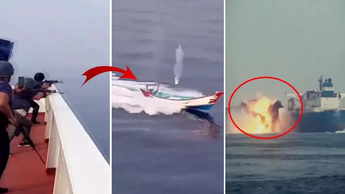 Husiler, Kızıldeniz'de İngiliz petrol tankerini bomba yüklü tekneyle vurdu